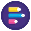 Bar graph icon 64x64