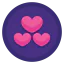 Hearts icon 64x64