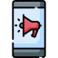 Mobile marketing Symbol 64x64