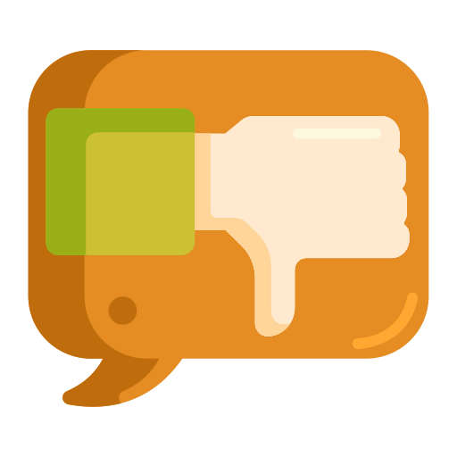 Dissatisfied icon