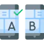 Ab testing アイコン 64x64