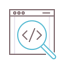 Code review biểu tượng 64x64