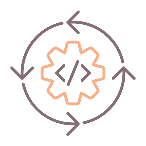 Continuous line icon