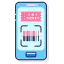 Ticket scanning アイコン 64x64