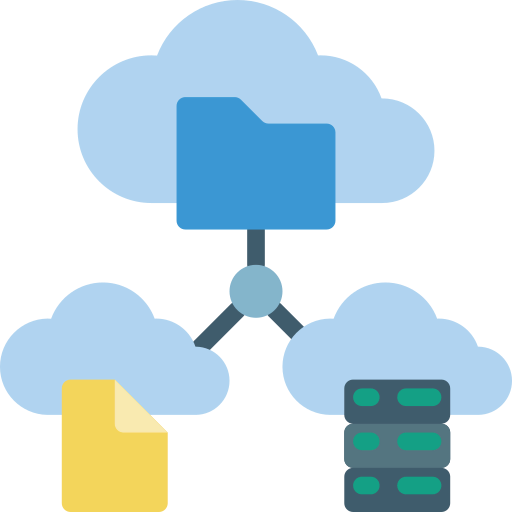 Cloud computing Ikona