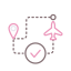 Flight route іконка 64x64