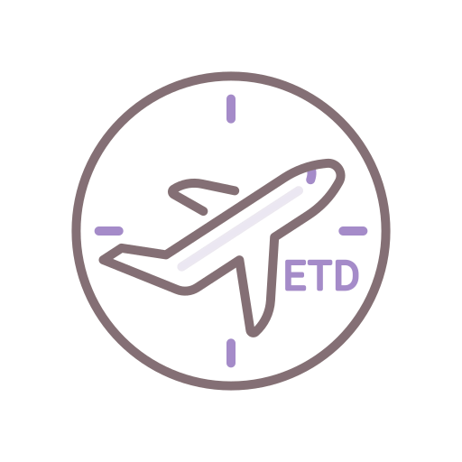 Flight time icon