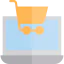 Online shopping icon 64x64