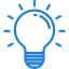 Light bulb icon 64x64