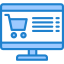Online shopping icon 64x64
