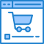 Online shopping icon 64x64