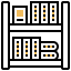 Bookshelf icon 64x64