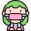 Mouth mask icon 64x64