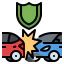 Car crash icon 64x64
