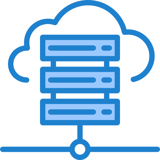 Cloud server icon