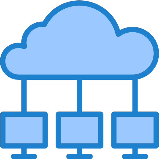 Cloud computing icon