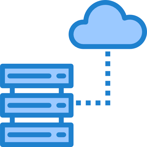 Cloud server icon