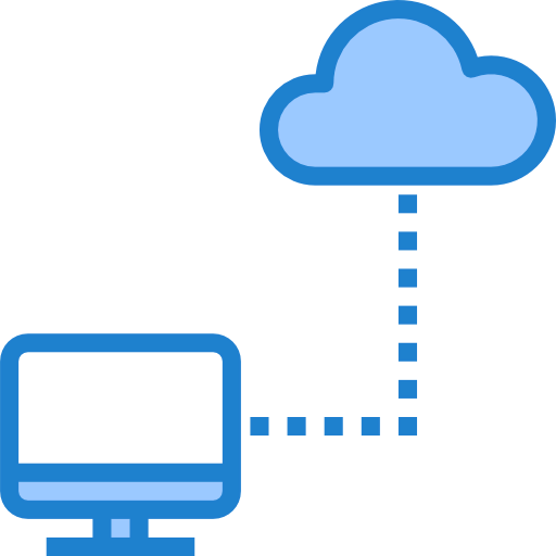 Cloud computing icon
