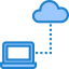 Cloud computing icon 64x64
