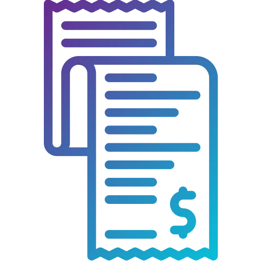 Receipt icon