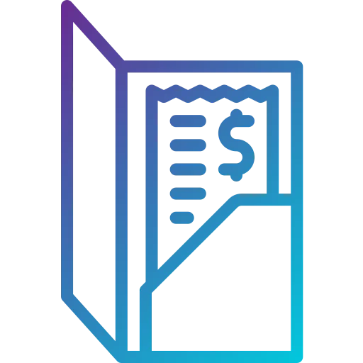 Receipt icon
