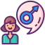 Gender dysphoria icon 64x64