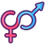 Gender fluid icon 64x64