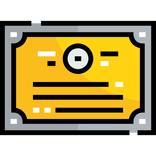 Certificate icon
