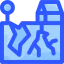 Earthquake icon 64x64
