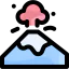 Volcano icon 64x64