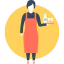 Waitress icône 64x64