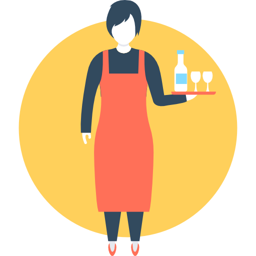 Waitress icon