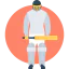 Cricket player icon 64x64