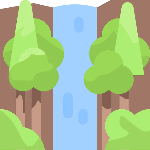 Waterfall icon