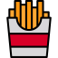 French fries icon 64x64