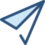 Paper plane іконка 64x64
