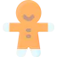 Gingerbread man іконка 64x64