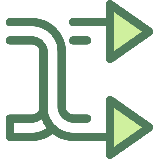 Shuffle icon