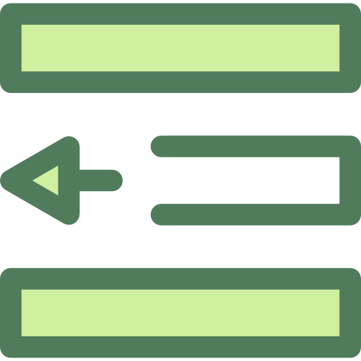 Left alignment Symbol