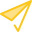 Paper plane icon 64x64