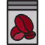 Coffee beans ícono 64x64