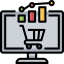 Shopping cart icon 64x64