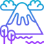 Fuji mountain icon 64x64