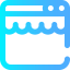 Online shopping icon 64x64