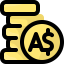 Dollar coin biểu tượng 64x64
