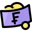 Swiss franc icon 64x64