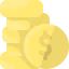 Dollar coin biểu tượng 64x64