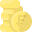 Swiss franc icon 64x64