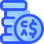 Dollar coin biểu tượng 64x64