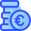 Euro coin icon 64x64